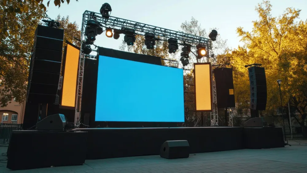 Écran géant LED près de Cournon-d’Auvergne