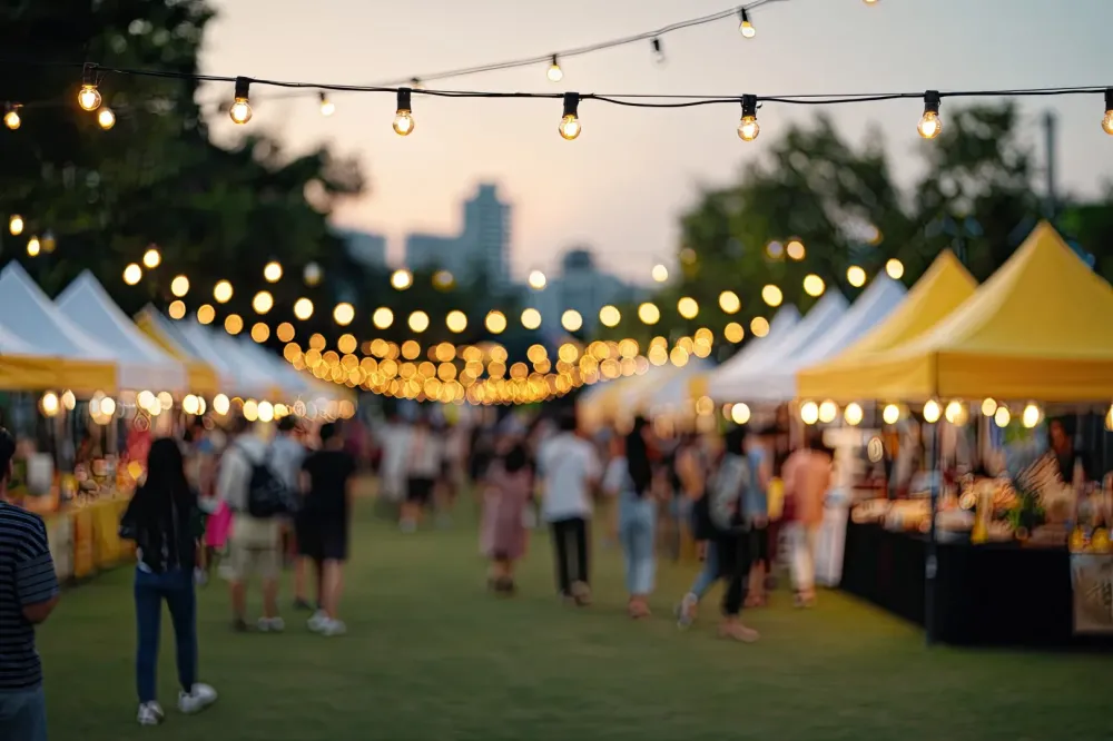 Sonorisation foire près de Cournon-d’Auvergne